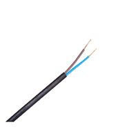Rollo de Cable de 2 núcleos aprobado por VDE de alta calidad, cableado residencial Industrial europeo, aislamiento de PVC, suministro al por mayor a granel