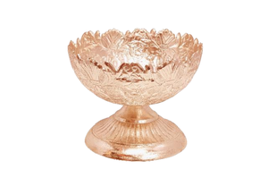 Bol à fruits en relief bol à salade en aluminium fait à la main couleur personnalisée cuisine de table servant caractéristique jetable - Product Image 4