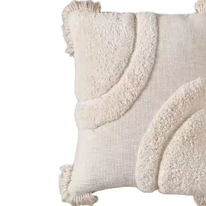 ปลอกหมอนอิงตกแต่งจากโรงงานขายดีหมอนอิงผ้าฝ้ายเนื้อนุ่มมีลวดลายทันสมัยสำหรับโซฟาเบดทอเทคนิค - Product Image 6