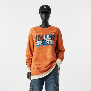 เสื้อยืดผู้หญิงคุณภาพพรีเมียม แขนยาวสองชั้น พิมพ์ลายแฟชั่น ผ้าฝ้าย ระบายอากาศดี ขายดี - Product Image 1