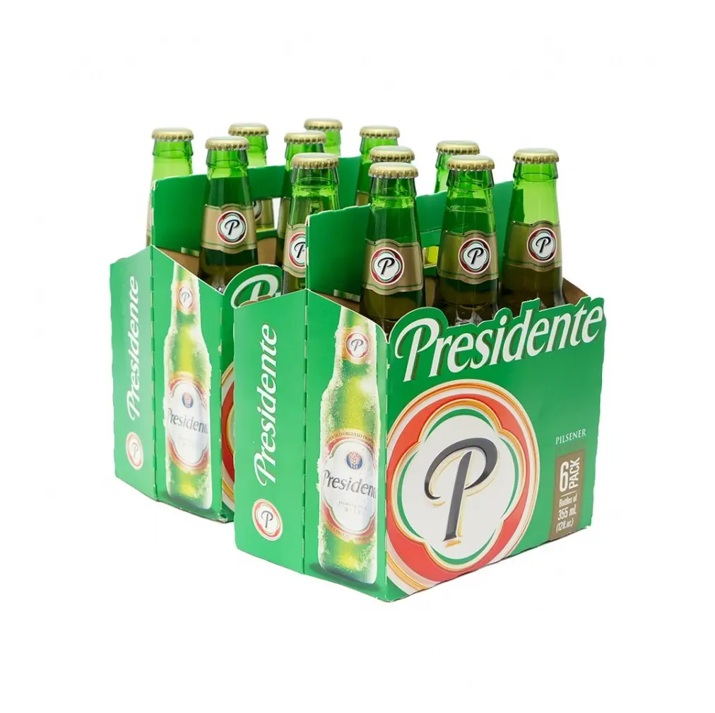 Presidente Lager Beer 24/12oz bottles