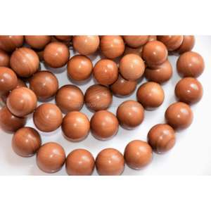 Perles de bois de santal naturel Mala 108 perles parfum durable écologique pour la méditation Yoga prière de guérison spirituelle - Product Image 4