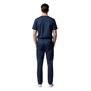Uniformes Médicos Personalizados de Alta Calidad para Enfermeros/as, Conjuntos de Uniformes Médicos Elásticos Personalizados para Hombres y Mujeres - Product Image 3