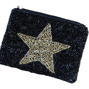 Unique Handmade Seed Beads Coin Purse for Special Occasions Full Customized Seed Beaded Howdy Coin Pouch From India - Product Image 3