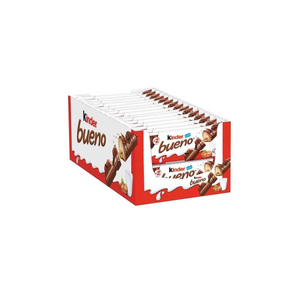 Kinderr Bueno Milk Chocolate <b>Bars</b> With Crispy Wafer And Creamy Filling In 48 Count Cases For Cash And Carry Wholesale Clubs - Product Image 4