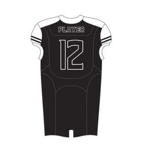 Maillot de football américain unisexe avec logo personnalisé Ensemble de football pour jeunes en coton imprimé Technics pour adultes - Product Image 1