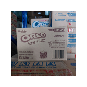 Oreo <b>Chocolate</b> <b>Wafer</b> <b>Roll</b> 54g offers crispy <b>wafer</b> <b>rolls</b> filled with smooth <b>chocolate</b> cream for a delightful snack anytime - Product Image 4