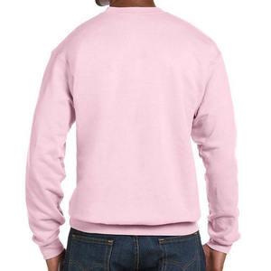 Sweat-shirt à col ras du cou personnalisé en coton mélangé pull-over sweat-shirt surdimensionné SI-SS-028 unisexe vierge pour hommes - Product Image 2
