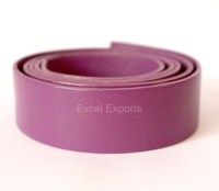 Tali kulit sapi asli tali kulit 20mm/25mm jenis gandum lebar kulit samak untuk sabuk kalung kerah membuat perhiasan lapisan