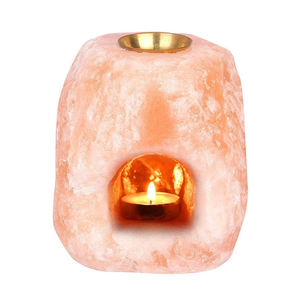Pure Natural Red Himalayan Salt Oil Burner High Quality Eco-Friendly Feng Shui Style Elevate <b>Your</b> Space - Product Image 6