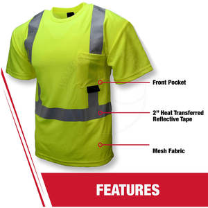 Precio al por mayor Seguridad FR Camisas Ropa DE TRABAJO Seguridad FR Camisas Mangas cortas Bajo MOQ Seguridad FR Camisas - Product Image 4