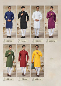 Soft rayon cotton <b>mens</b> <b>kurta</b> with button and pocket detailing perfect for all events - Product Image 6