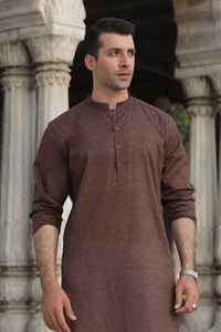 Vêtements de créateur Shalwar Kameez pour hommes Kurta Shalwar Cotton Shalwar Kameez pour hommes pakistanais et indiens - Product Image 4