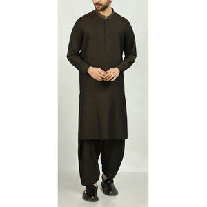 OEM <b>Men's</b> Muslim <b>Shalwar</b> <b>Kameez</b> Suits Sets Regular Fit Lightweight Cotton-Comfortable and Stylish - Product Image 1