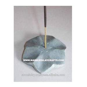 ที่ใส่ธูปหินสบู่แกะสลักรูปดาว ใช้สำหรับตกแต่งวัด บ้าน สำนักงาน โรงแรม - Product Image 1