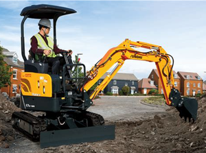Miniexcavadora CX17C con Motor Yanmar, 1 Año de Garantía, Excavadora Compacta para Agricultura, Jardinería y Construcción - Product Image 5