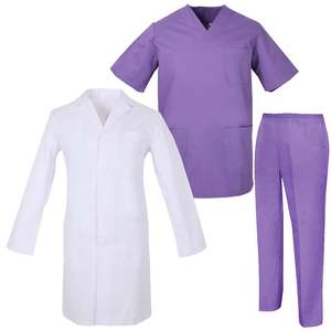 Conjunto de Bata y Pantalones de Laboratorio MISEMIYA - Unisex, Sanitario, Hecho en Sri Lanka - Product Image 6
