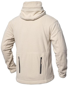 เสื้อแจ็คเก็ตมีฮู้ดผ้าฟลีซสำหรับผู้ชาย - Product Image 4