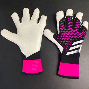 Top Quality Professional Football Goalkeeper Gloves with Custom Logo Wholesale Breathable Soccer Sports Gloves For Men - Product Image 6