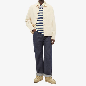 เสื้อโปโลผ้าฝ้ายลายทางสีขาวสำหรับผู้ชายเสื้อโปโลพิมพ์ลายตามน้ำหนัก100% ออกแบบโลโก้ได้ตามต้องการ - Product Image 5