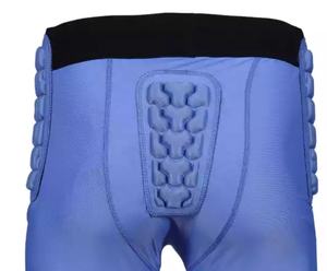 Dernier modèle de pantalon de football pour hommes, tissu en maille respirant rembourré personnalisé, épaisseur légère, prix - Product Image 4