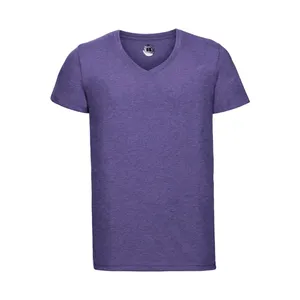 Camiseta Personalizada con Cuello en V HD para Hombre, para Merchandising Promocional - Product Image 3