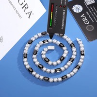 Usine en gros brillant diamant cubain chaîne anneaux personnalisé Hip Hop 18k plaqué or mignon Monaco S cubique zircone bague en laiton