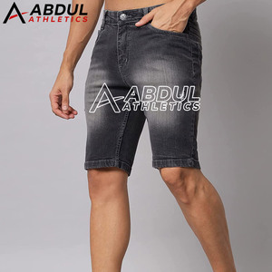 กางเกงยีนส์ขาสั้นคุณภาพสูง กางเกงยีนส์ขาสั้นลำลอง กางเกงยีนส์ขาสั้นราคาถูก สำหรับขายออนไลน์ ผลิตในปากีสถาน - Product Image 4