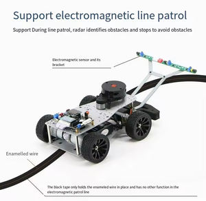 STM32 Intelligent Car Line Patrol Obstacle Avoidance L150 LiDAR Kit CCD Tracking APP Télécommande pour suivre la roue de blé - Product Image 4
