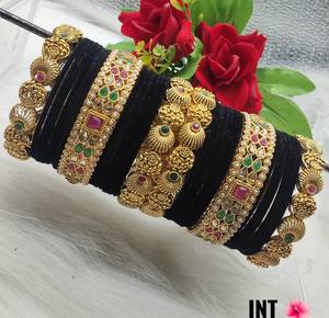 Brazaletes de latón tradicionales, brazaletes de boda para mujeres y niñas - Product Image 2