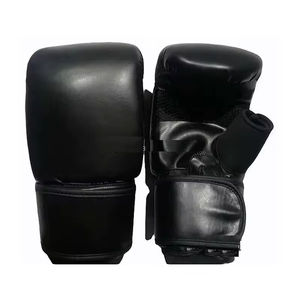 Gants de boxe en cuir synthétique confortables, style grappling, les plus vendus, sur mesure, en gros - Product Image 1