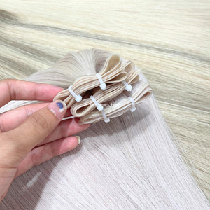 Cheveux vietnamiens de qualité supérieure, trame avec technique slave pour extensions de cheveux, tissage de cheveux humains, vente en gros, fournisseurs en gros - Product Image 1