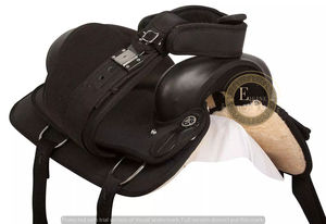 "Ensemble de selle de course à baril synthétique Western Premium léger, durable et confortable pour le rodéo, le trail et l'équitation Performance" - Product Image 6