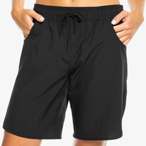 Short décontracté pour femmes course à pied natation Logo personnalisé respirant séchage rapide Denim taille élastique poche décoration XS taille en gros - Product Image 3