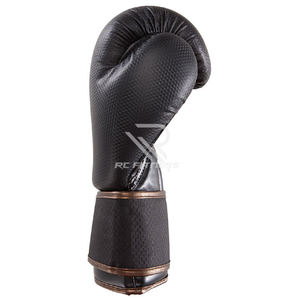 Guantes Profesionales de Kick Boxing y MMA al por Mayor, Guantes de Entrenamiento de Cuero con Cierre de Velcro Antideslizante, Logotipo Personalizado OEM - Product Image 3