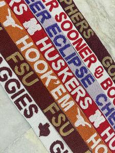 Custom Elegant Hand Crafted Beaded Belt Purse <b>Straps</b> Beaded Golden and <b>Black</b> Color Beads Approved Clear <b>Bags</b> Purse <b>Straps</b> - Product Image 4