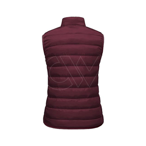 Personalizado de moda acolchado Puffer cálido y elegante de invierno Puffer chalecos de las mujeres - Product Image 3