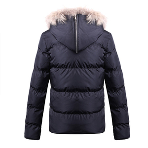 Chaqueta de Invierno para Hombre, Estilo Clásico Canadiense, de Alta Calidad, Abrigo Cálido, Cortavientos, con Piel de Lobo Auténtica, Chaqueta Parka de Plumas de Ganso - Product Image 2