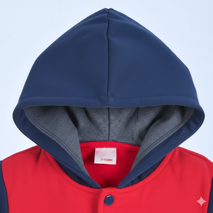 Ropa de Abrigo Impermeable y Cortavientos con Cremallera, Unisex, de Lana/Poliéster, con Botones y Letras, para Invierno, de Primera Calidad, Personalizable al por Mayor - Product Image 4