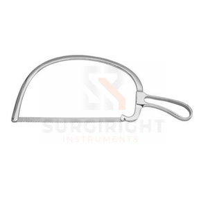 Hoja de sierra ortopédica para huesos Satterlee con anillo Instrumentos de cirugía ósea sin óxido de acero inoxidable de Surgiright Instruments - Product Image 2