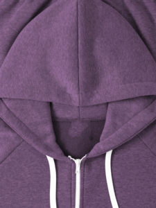 เสื้อมีฮู้ดผ้าฝ้ายแขนยาวแบบโชว์ไหล่, เสื้อฮู้ดสำหรับผู้หญิงเสื้อ Y2K มีตัวอักษร - Product Image 4