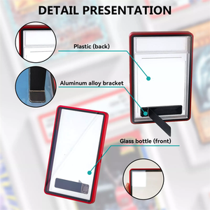 Cho PSA tiêu chuẩn 35pt slab bảo vệ kim loại từ UV bảo vệ với màn hình hiển thị gấp đứng kinh doanh phân loại thẻ trường hợp - Product Image 4