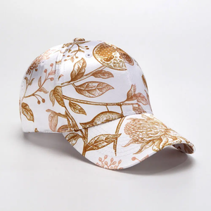 Gorra de béisbol Snapback deportiva con patrón de leopardo en relieve personalizado clásico impresa en fábrica en tela Oxford impermeable transpirable - Product Image 3