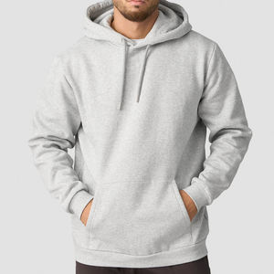 Sweat à capuche pour homme en coton uni d'hiver avec logo personnalisé, nouveau design, vêtements décontractés, style streetwear de haute qualité pour homme - Product Image 1