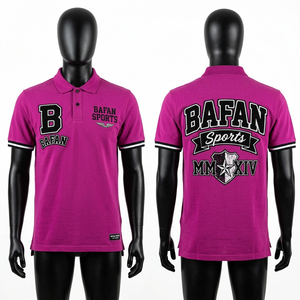 เสื้อโปโลผ้าคอตตอนหนานุ่มพรีเมียม สไตล์สตรีทแวร์ ทรงโอเวอร์ไซส์ ลายกราฟิก สำหรับไลฟ์สไตล์คนเมือง เสื้อโปโลชาย - Product Image 2