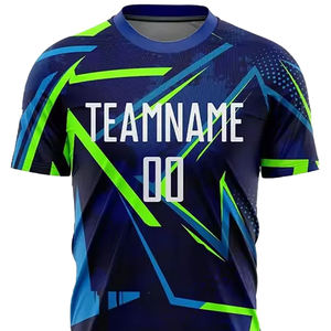 Uniforme de Fútbol Personalizado con Sublimación Completa, Corte Ajustado, Cuello Alto, para Hombre y Mujer, Tela Suave y Ligera, Cómodo - Product Image 4