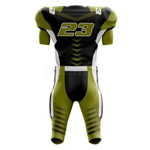 Customized Color High Quality <b>American</b> Football Uniform 100% Polyester <b>American</b> Football Uniform Team Wear - Product Image 2