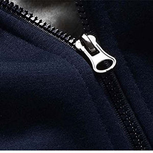 Veste en polaire sherpa décontractée pour homme, vente chaude, hiver, chaude, respirante, avec broderie de logo personnalisé, col montant - Prix de gros - Product Image 3