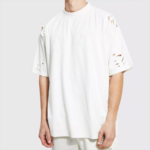 T-shirt de sport pour hommes les plus populaires avec logo personnalisé en gros T-shirts de sport surdimensionnés pour hommes au meilleur prix - Product Image 4