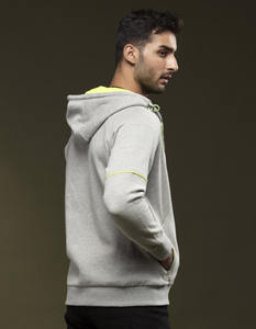 เสื้อฮู้ดผ้าฝ้ายเทอร์รี่ผู้ชายแห้งเร็วกันลมปักโลโก้ดีไซน์เนอร์กันลมฤดูหนาว XS 6XL ถูกราคาถูกรุ่น ODM - Product Image 2